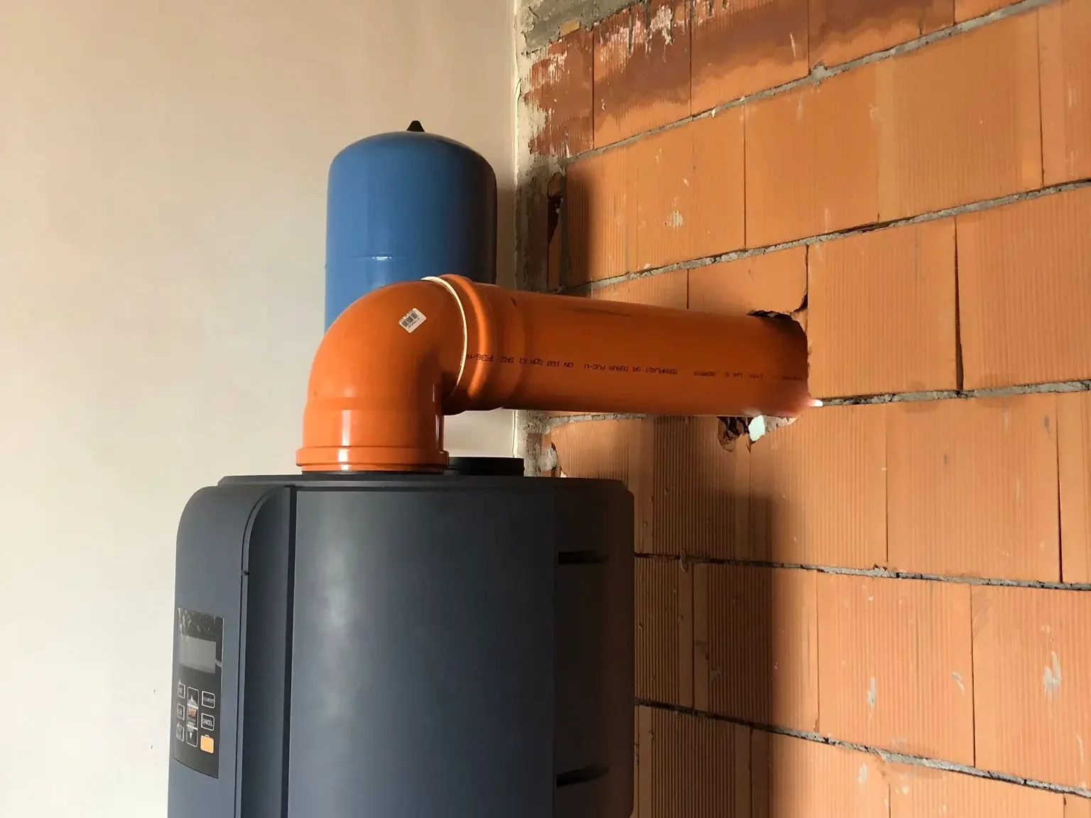 Refulare aer boiler-PdC